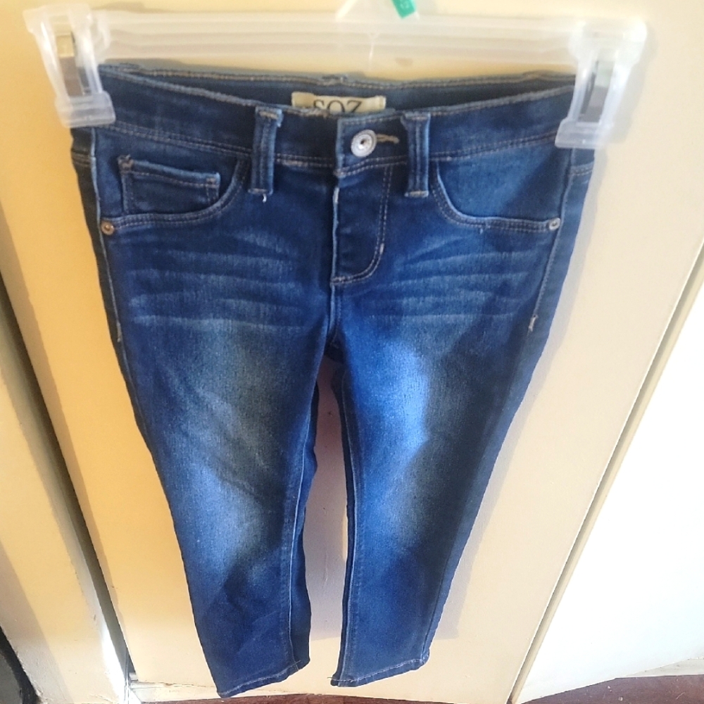 Girl's Blue Jeans By SQZ